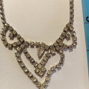 Vintage 1950's Rhinestone Necklace